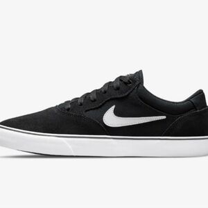 Nike NEW Skate SB CHRON 2 Men's Black Logo Casual Shoes DM3493-001 Size 11.5